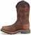Side view of Double H Boot Mens 12" Workflex Wide Square Toe Roper